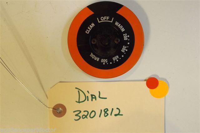 TAPPAN Stove 3201812 Dial clean used part TAPPAN Stove 3201812 Dial clean used part